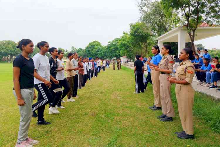 Lyallpur Khalsa College Enrols New NCC Cadets for Session 2025–26