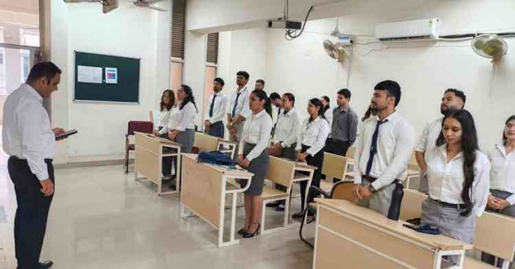 UIAMS Observes Anti-Ragging Week 2025 with Awareness Drives and Student Pledge