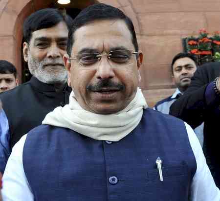 Congress expelled Rajanna for speaking truth: Prahlad Joshi