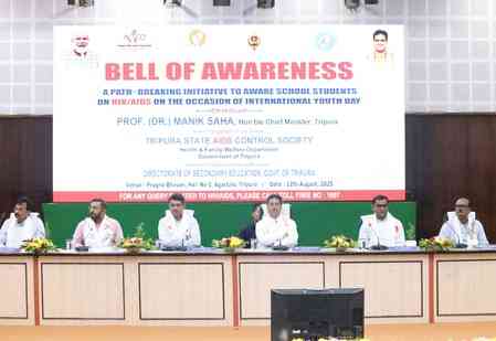 Over 2.31 lakh students in Tripura to get HIV/AIDS awareness training