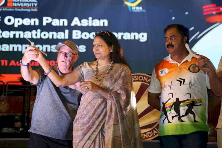 Historic First Open Pan Asian International Boomerang Championship at LPU Brings Participants from Five Nations