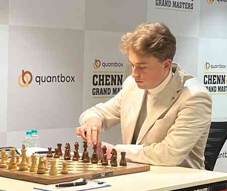 Chennai Grandmasters chess: Karthikeyan upsets Vidit, Keymer edges closer to maiden crown