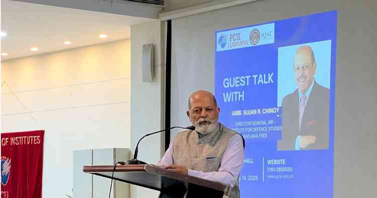 Ambassador Sujan R. Chinoy Enlightens Students at PCTE on Global Strategy