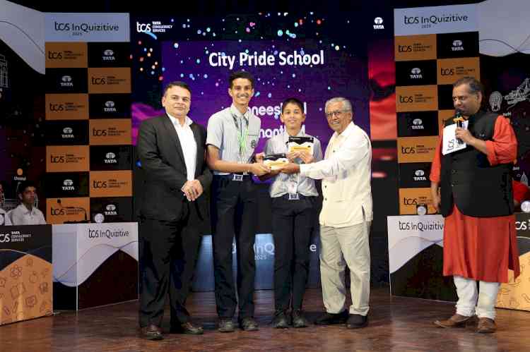 Students from City Pride School and Mahaveer English Medium School win TCS InQuizitive 2025 Pune Edition