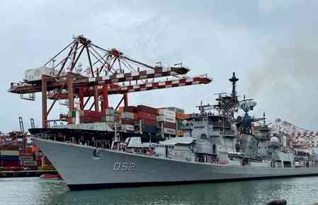 Two Indian Navy ships join bilateral exercise in Sri Lanka
