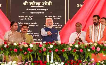 PM Modi once again praises leadership of Haryana CM Saini