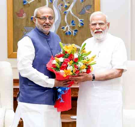PM Modi hails CP Radhakrishnan as NDA’s Vice-Presidential candidate