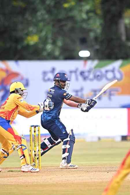 Maharaja Trophy: Chethan shines as Bengaluru Blasters end Mangaluru Dragons’ undefeated run