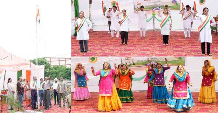 दोआबा कालेज में 79वाँ  स्वतंत्रता दिवस मनाया गया