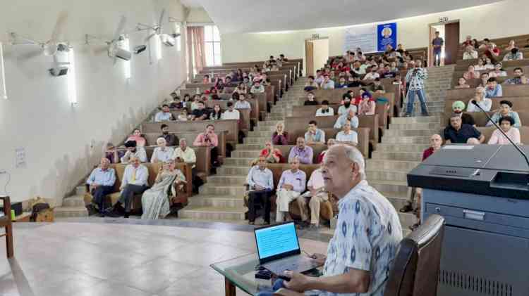 Lecture on “Application of Advanced Technology in Aviation Safety and Accident Investigation” Organised at Panjab University