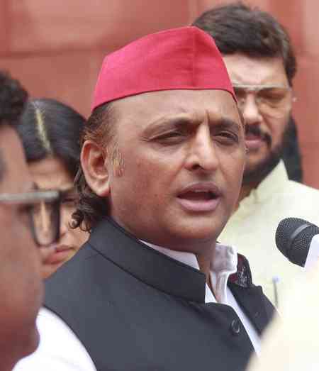 Akhilesh Yadav slams govt over fertiliser crisis; says farmers forced to protest across UP