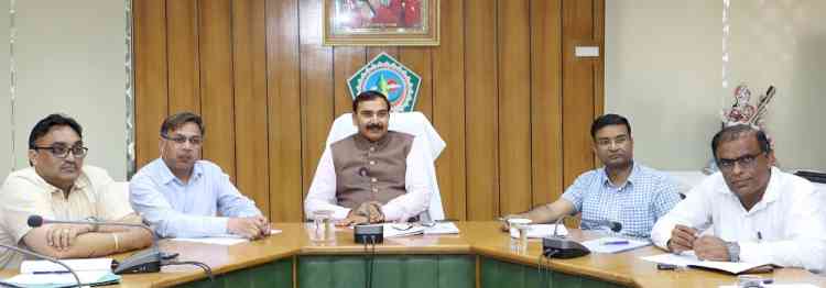 जीजेयू खेल परिषद की 23वीं बैठक में 58 लाख रुपये का बजट पास