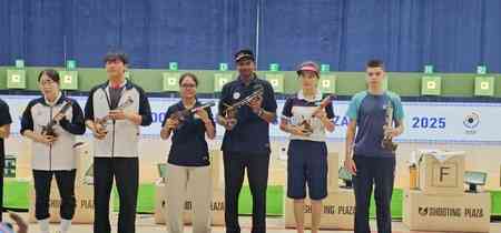Asian Shooting C’ship: Anant Jeet nails men’s skeet gold as India soars to top of medal tally