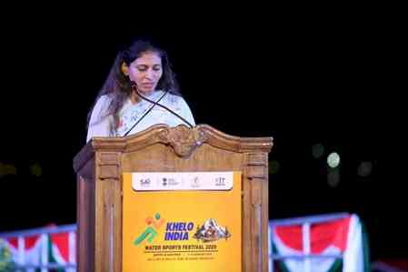 Sports minister Dr Mandaviya declares open Khelo India Water Sports Festival 2025 