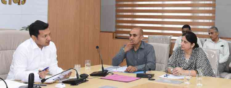 DC Sachin Gupta directs to complete Drainage of Water from Agricultural Land at the Earliest