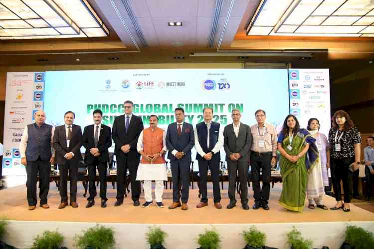 Industry stalwarts from hard-to-abate sector gather to deliberate on action plan to sustainability at the PHDCCI’s Global Summit on Sustainability 2025