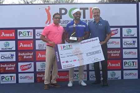 Golf: Yuvraj Sandhu prevails over Udayan Mane in marathon playoff for back-to-back wins