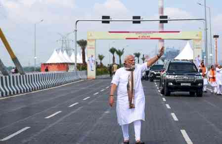 Bihar: PM Modi inaugurates Asia’s widest six-lane bridge in Begusarai