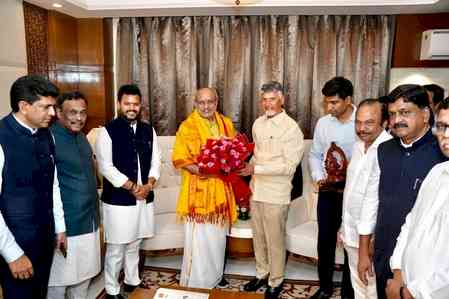 Chandrababu Naidu slams Oppn for fielding candidate in V-P election