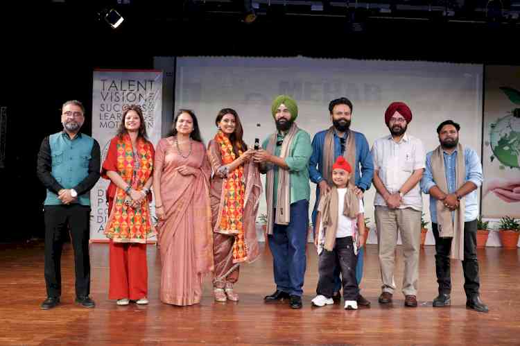 LPU Campus Abuzz as Bollywood actress Geeta Basra and Indian actor Raj Kundra Join Freshers’ Festivities