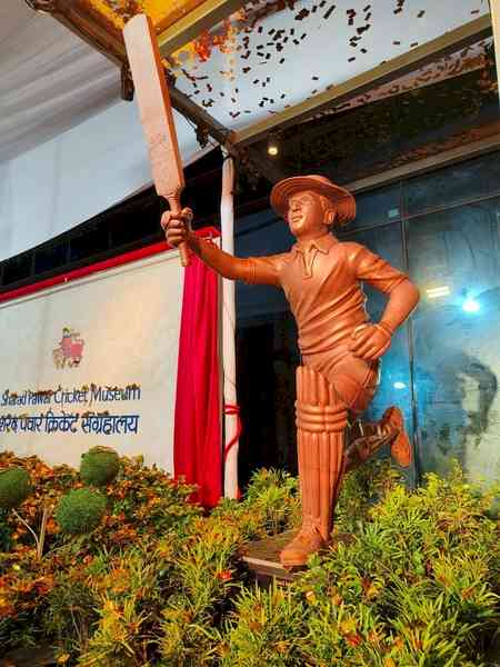 MCA inaugurates Sharad Pawar Cricket Museum at Wankhede Stadium