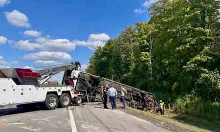 Two people of Indian descent killed in tour bus crash after visit to Niagra Falls
