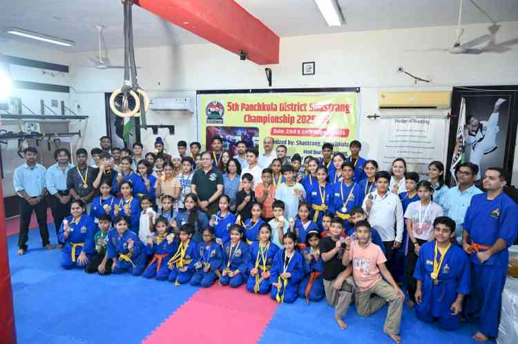 5th Panchkula District Shastrang Championship Concludes Successfully