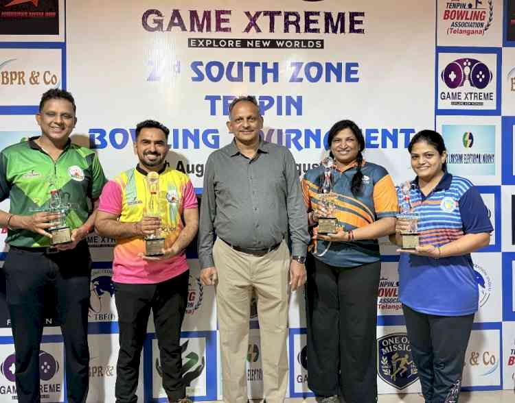 Mahipal Singh and Sumathi win titles at Game Extreme 2nd South Zone Tenpin Bowling Tournament 