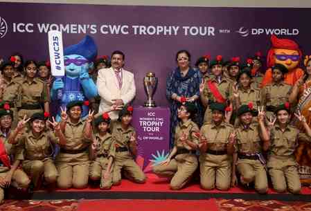 ICC Women’s World Cup 2025 trophy tour ignites excitement in Indore