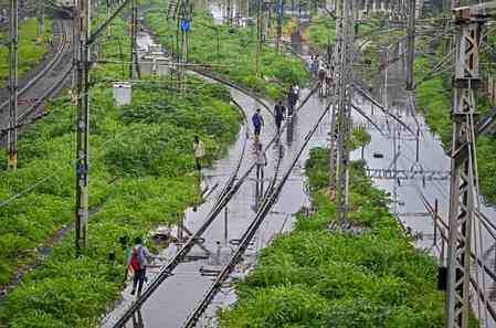 Train services to Jammu disrupted after flash floods, soil erosion damage tracks