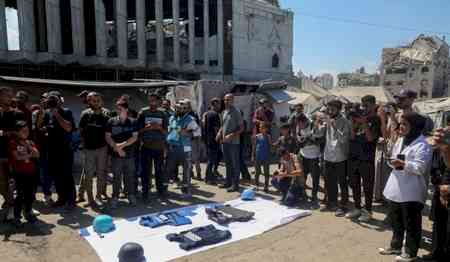 India expresses 'deep regret' over killing of journalists in Gaza