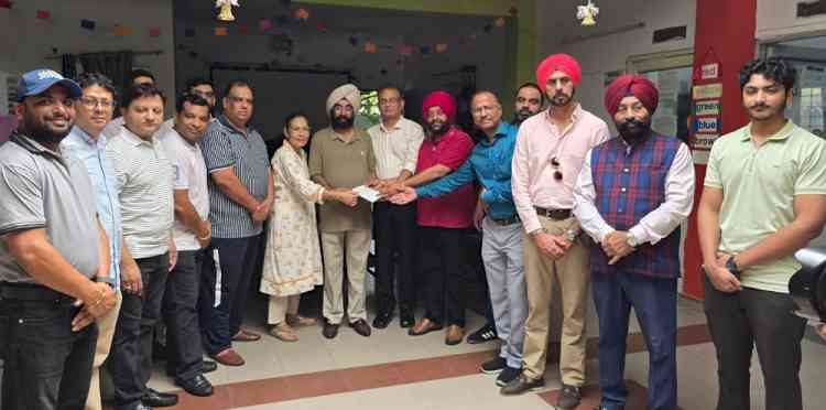 Association of Realtors Ludhiana Extends Support to Ashirwad NGO