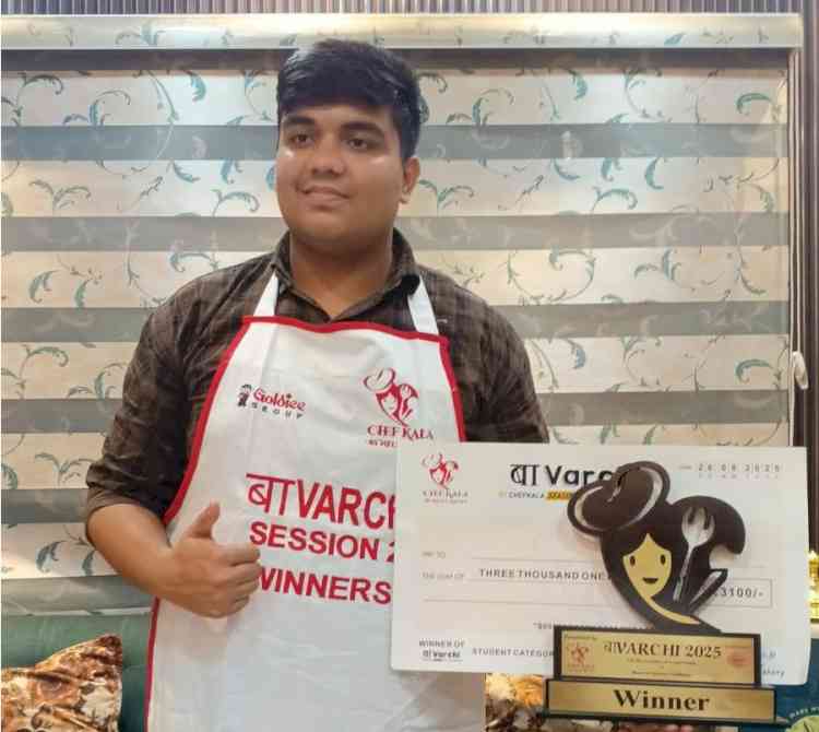 PCTE Student Clinches First Position at Punjab-Level Cooking Competition 