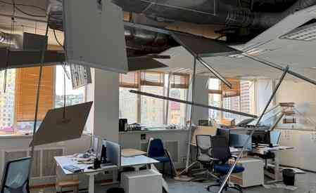 EU leaders condemn Russian strike on Kyiv that also hit European Union delegation's building 