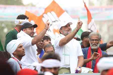 Voter Adhikar Rally: Tejashwi Yadav criticises PM Modi over SIR in Bihar