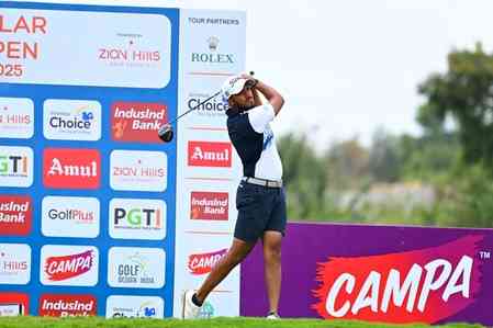 Kolar Open golf: Shaurya Bhattacharya builds three-shot lead with a super 66 in round three