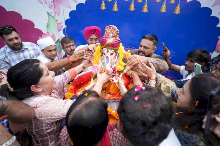 CT Group Bids Farewell with Eco-Friendly Ganesh Visarjan
