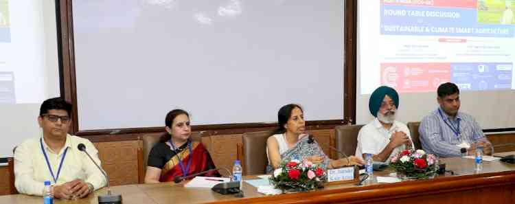 Panjab University hosts a Roundtable on Sustainable and Climate Smart Agriculture 