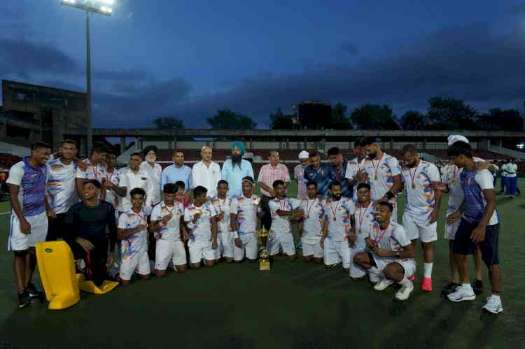 Grand Celebration of National Sports Day by Hockey Chandigarh - 3BRD Airforce emerge as winners