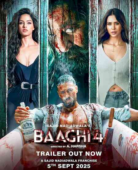 Tiger Shroff’s ‘Baaghi 4’ trailer unleashes rage, bloodshed all in the name of love