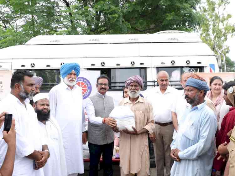 MP (Rajya Sabha) and LPU Chancellor Dr. Ashok Kumar Mittal Extends Relief to Flood-Affected Families in Kapurthala
