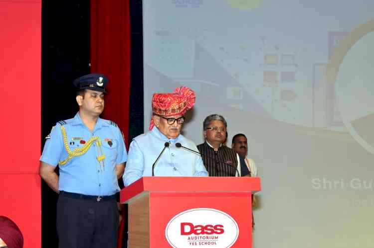 Governor Gulab Chand Kataria commends DCM Group's efforts in education 