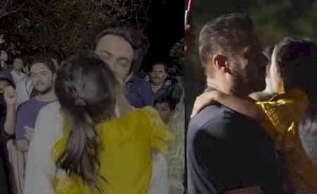 Salman Khan & family bids goodbye to Ganpati Bappa amidst dhols and dance