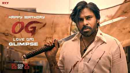 Makers of 'They Call Him OG' release exciting glimpse video of film on Pawan Kalyan's birthday
