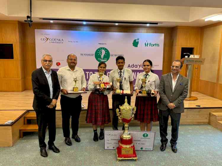 Sunbeam School, Lahartara from Varanasi emerges as the winner for 8th Edition of PsychED - India’s largest and Only Psychology Quiz
