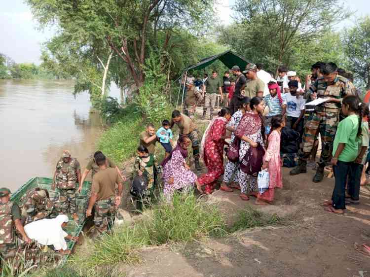Indian Army leads relief and rescue operations in flood-affected Fazilka