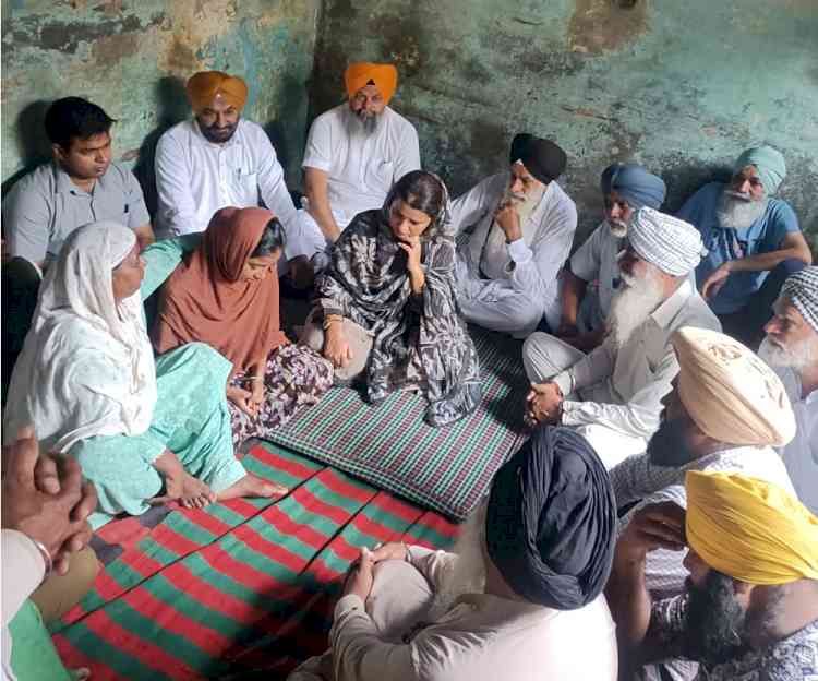 Punjab State Commission for Protection of Child Rights Vice-Chairperson Visits Families of Deceased Children 