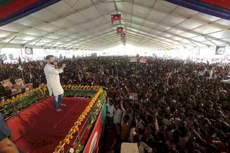 Bihar: Chirag Paswan targets RJD-Congress at Nav Sankalp Mahasabha 