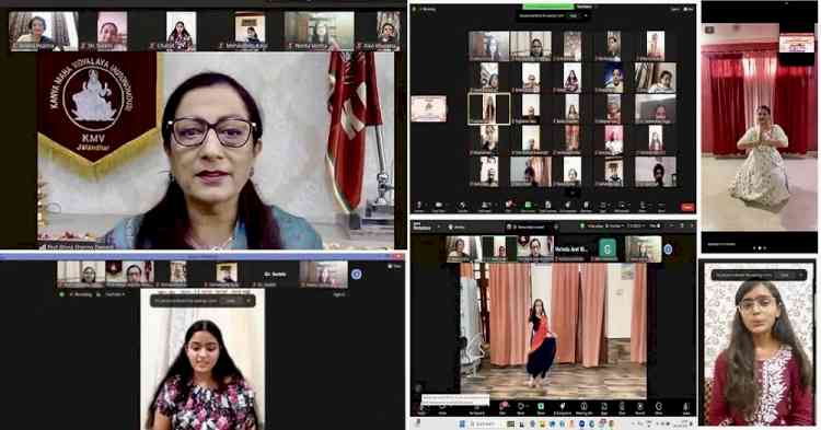 KMV Celebrates Teachers’ Day with Online Event Showcasing Student Gratitude