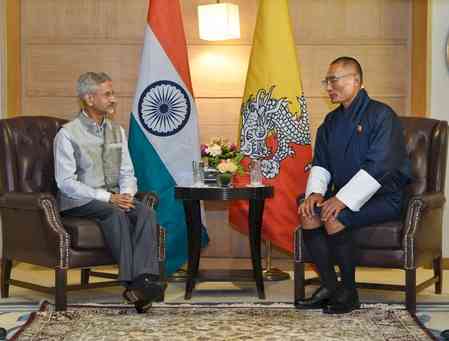 EAM Jaishankar meets Bhutan PM Tobgay, hails unique and time-tested ties